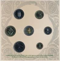 2007. 1Ft-100Ft (8xklf) "Berán Lajos és a pengő" forgalmi sor, benne "Berán Lajos és ...