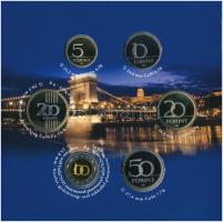 2009. 5Ft-200Ft (6xklf) "Lánchíd" forgalmi sor szettben T:PP Adamo FO43.1