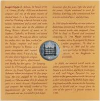 2009. 5Ft-200Ft "Haydn" (7xklf) forgalmi érme sor, benne "Joseph Haydn" Ag emlék...