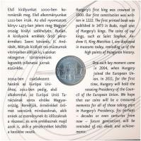 2011. 5Ft-200Ft (6xklf) forgalmi sor szettben + 3000Ft Ag "Az Európai Unió Tanácsának magyar el...