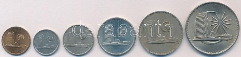 Malajzia 1967-1973. 1s-1R (6xklf) T:1-,2
Malaysia 1967-1973. 1 Sen - 1 Ringgit (6xdiff) C:AU,XF