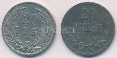 1914KB 20f Ni + 1918KB 20f Fe T:2