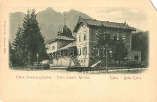 Tátralomnic, Tatranská Lomnica; Gyógyház / Kurhaus / sanatorium (EM)