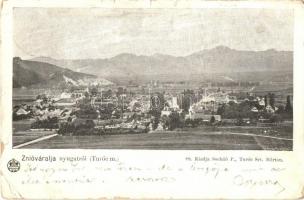 1905 Znióváralja, Klastor pod Znievom; Sochán P. 88. (szakadás / tear)