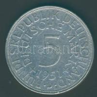 NSZK 1951D 5M Ag T:2