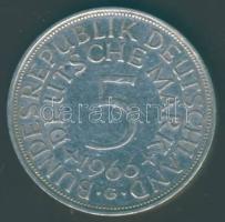 NSZK 1966G 5M Ag T:2/3+