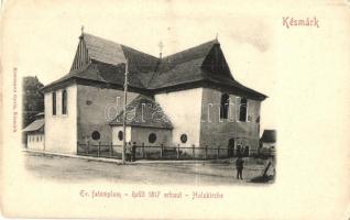 Késmárk, Kezmarok; Evangélikus fatemplom. Kuszmann Gyula kiadása / Holzkirche / wooden church (EB)