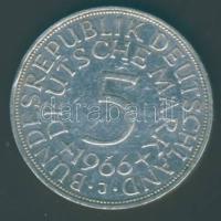 NSZK 1966J 5M Ag T:2/3+