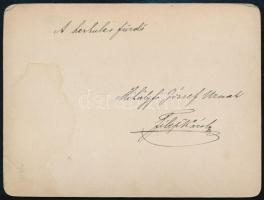 cca 1880 Herkulesfürdő (Băile Herculane), keményhátú fotó, hátulján feliratozva, 9×12 cm