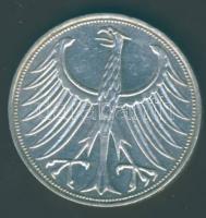 NSZK 1966J 5M Ag T:2/3+