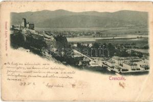 1899 Trencsén, Trencín; vár / castle (Rb)