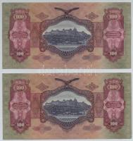 1930. 100P (2x) sorszámkövetők T:II