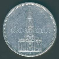 Német 3. Birodalom 1934A 5M Ag "Garnisonkirche" T:3