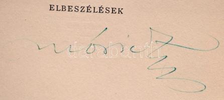 Móricz Zsigmond: Bor, szerelem, bánat. Elbeszélések. A borítót Jeges Ernő, a szövegképeket Haranghy ...