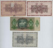 Vegyes 10db-os pengő bankjegy tétel, közte 3db adópengő T:II-III