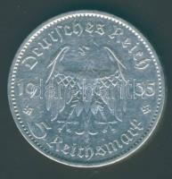 Német 3. Birodalom 1935A 5M Ag "Garnisonkirche" T:3