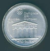Kanada 1974. 10$ Ag T:Olimpia-Zeusz temploma" T:1