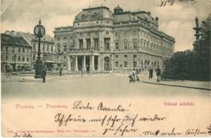 1900 Pozsony, Pressburg, Bratislava; Városi színház / theatre (Rb)