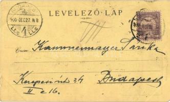 1900 Békéscsaba, Artézi kút, Rudolf gimnázium, Római katolikus templom, Izraelita templom, zsinagóga...