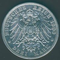 Német Birodalom/Császárság/Poroszország 1909. 3M Ag II.Vilmos T:2/3+