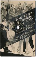 Darf ich um den nächsten Tango bitten? Weco-Tonbild-Postkarten Mappe XI. Nr. 137. / gramophone postcard from 1930