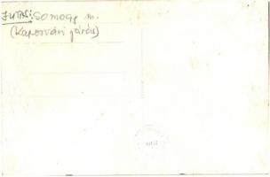 Jutas (Veszprém), M. kir. Kinizsi Pál honvéd csapat általános képző iskola, katonák. Vitéz Mészáros ...