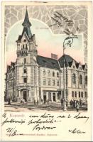 1905 Kaposvár, Új Városháza, Barta Sándor, Vajda üzlete. Kiadja Szabó Lipót (apró sarokhiány / tiny corner shortage)