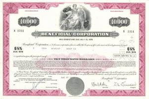 USA 1959-75. 10 klf db dekoratív részvény + Német 3. Birodalom 1943. Részvény 1db