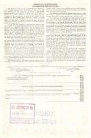 USA 1959-75. 10 klf db dekoratív részvény + Német 3. Birodalom 1943. Részvény 1db