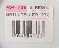 Ironstone hiányos tányér készlet, levonó képes(Old Country Castles), jelzett, kopott, d: 22,5-28 cm,...