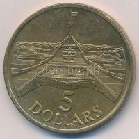 Ausztrália 1988. 5D Al-Br "II. Erzsébet / Parlament" T:1-
Australia 1988. 5 Dollars Al-Br...