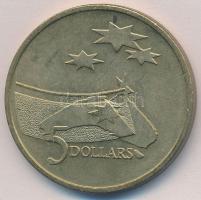 Ausztrália 1992. 5$ Al-Br Nemzetközi Űr éve T:1- Australia 1992. 5 Dollars Al-Br International Year of Space C:AU