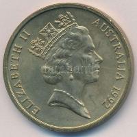 Ausztrália 1992. 5$ Al-Br "Nemzetközi Űr éve" T:1-
Australia 1992. 5 Dollars Al-Br "...