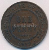 Ausztrália 1919. 1p Br "V. György" T:2
Australia 1919. 1 Penny Br "George V" C:...