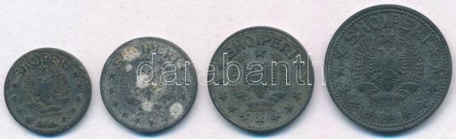 Albánia 1947. 1/2L Zn + 1L Zn + 2L Zn + 5L Zn T:2 oxidáció
Albania 1947. 1/2 Leku Zn + 1 Lek Zn + 2...