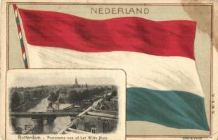 47 db főleg régi holland városképes lap / 47 mainly pre-1945 Dutch town-view postcards