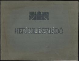 cca 1911 Herkulesfürdő, ismertető prospektus képekkel, 20p