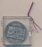 Szlovákia 2003. "Nitrafila" ezüstözött fém emlékérem bélyegkiállításról, műanyag tokban (4...