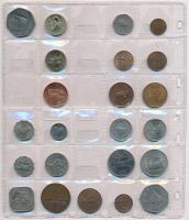 Guernsey 1938-1999. 23db-os érme tétel berakólapon T:1-,2
Guernsey 1938-1999. 23pcs of coins C:AU,X...