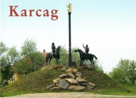 32 db modern magyar városképes lap; Szolnok, Karcag, Berekfürdő / 32 modern Hungarian town-view post...