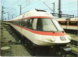 20 db MODERN külföldi vasúti motívumlap; vonatok / 20 modern railway motive postcards; European trai...