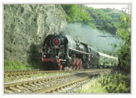 20 db MODERN külföldi vasúti motívumlap; vonatok / 20 modern railway motive postcards; European trai...