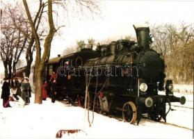 28 db MODERN magyar vasúti motívumlap, közte egyformák és nem képeslap hátoldalúak / 28 modern  Hung...