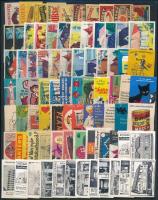 286 db vegyes világ gyufacímke