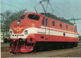 27 db MODERN külföldi vasúti motívumlap; vonatok / 27 modern railway motive postcards; European trai...