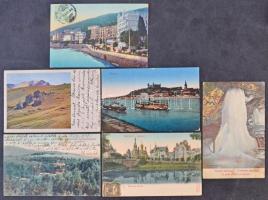 183 db főleg régi magyar és történelmi magyar városképes lap / 183 mainly pre-1945 Hungarian and Historical Hungarian town-view postcards