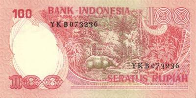 Indonézia 1977. 100R + 1984. 100R T:I + India 1992. 10R Sign.87 T:I