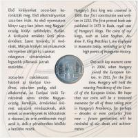 2011. 5Ft-200Ft (6xklf) forgalmi sor szettben + 3000Ft Ag "Az Európai Unió Tanácsának magyar el...