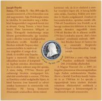 2009. 5Ft-200Ft "Haydn" (7xklf) forgalmi érme sor, benne "Joseph Haydn" Ag emlék...