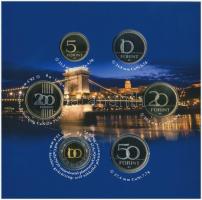 2009. 5Ft-200Ft (6xklf) "Lánchíd" forgalmi sor szettben T:PP Adamo FO43.1